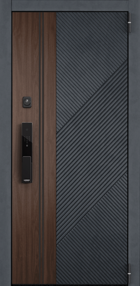 CYBER PRO PP, Панель MDF с ПВХ покрытием, SL6-M10, ПВХ Бетон графит в Перми