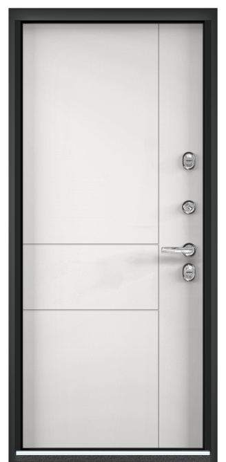 SNEGIR ARCTIC PP, Панель MDF с ПВХ покрытием, SA-L6, Белый (арт. КТ Белый) в Перми