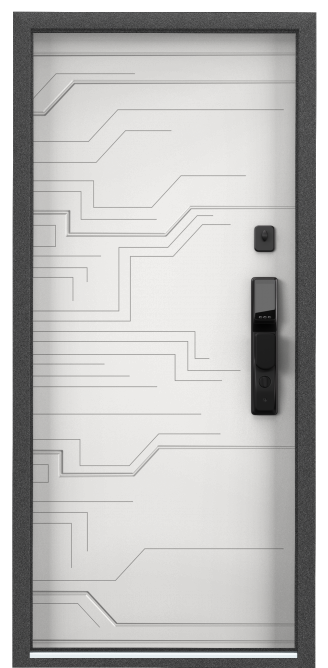 CYBER PRO PP, Панель MDF с ПВХ покрытием, CBR-25, ПВХ Бьянко в Перми