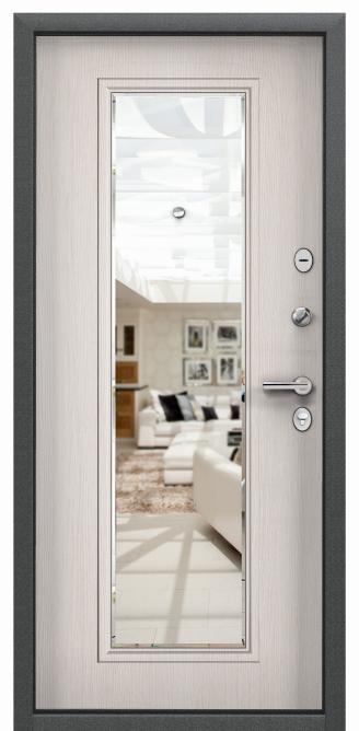 DELTA PRO MP, Панель MDF с ПВХ покрытием, СК6-СМ, Лиственница белая (арт. ПВХ Лиственница белая) в Перми