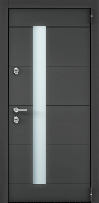 SNEGIR ARCTIC-S PP, Панель MDF с лакокрасочным покрытием, AS-302, ЛКП Графит в Перми